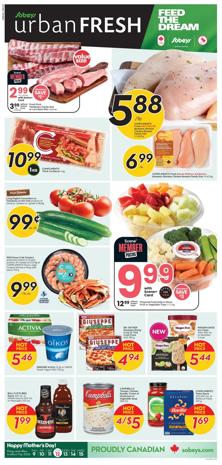 Sobeys Flyer URBAN FRESH May 9 to May 15, 2024! Save