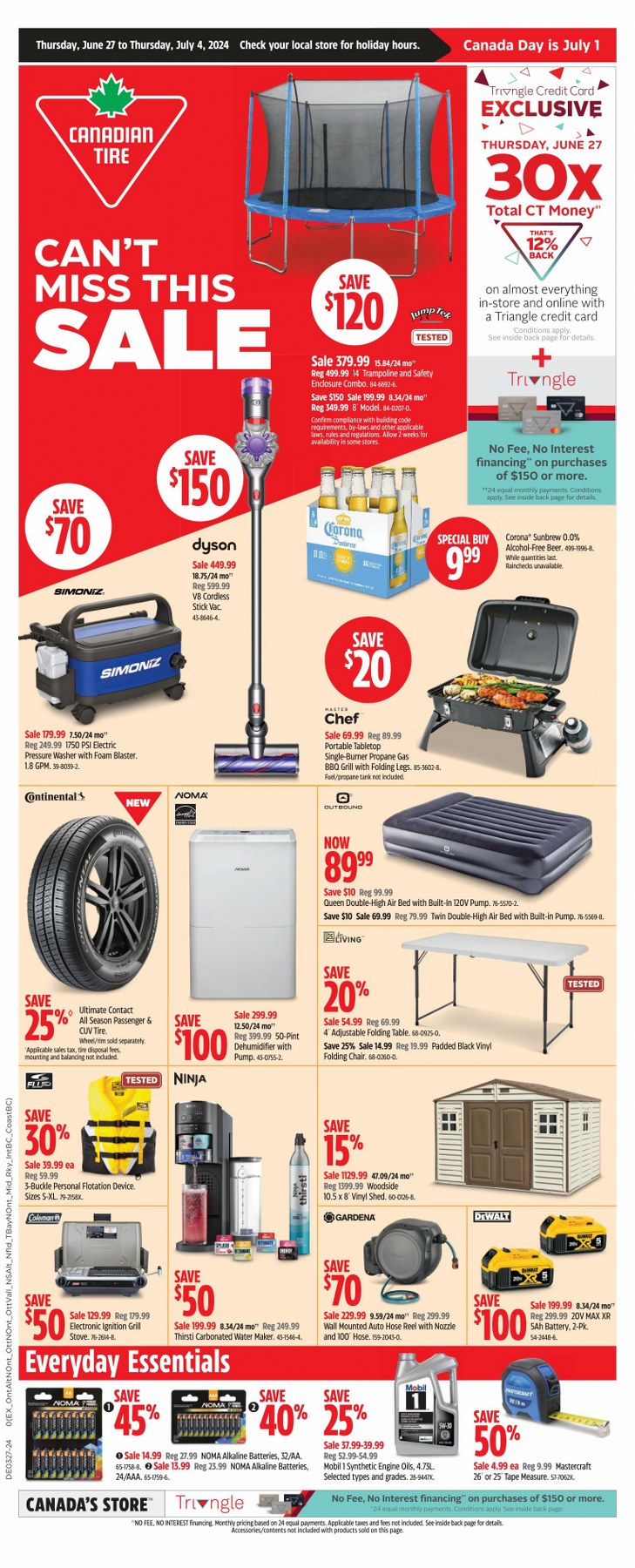 canadian tire flyer june 27 to july 4 1