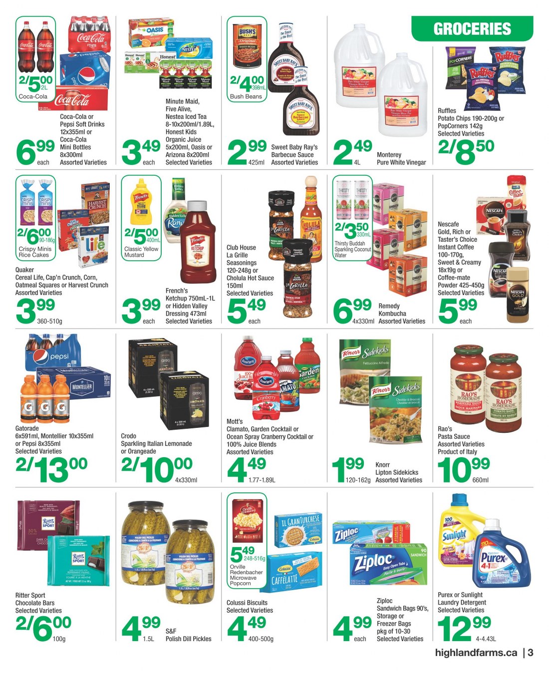 highland farms flyer june 20 to july 3 3