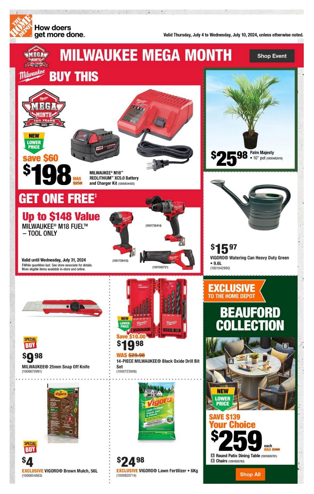home depot flyer july 4 to 10 1