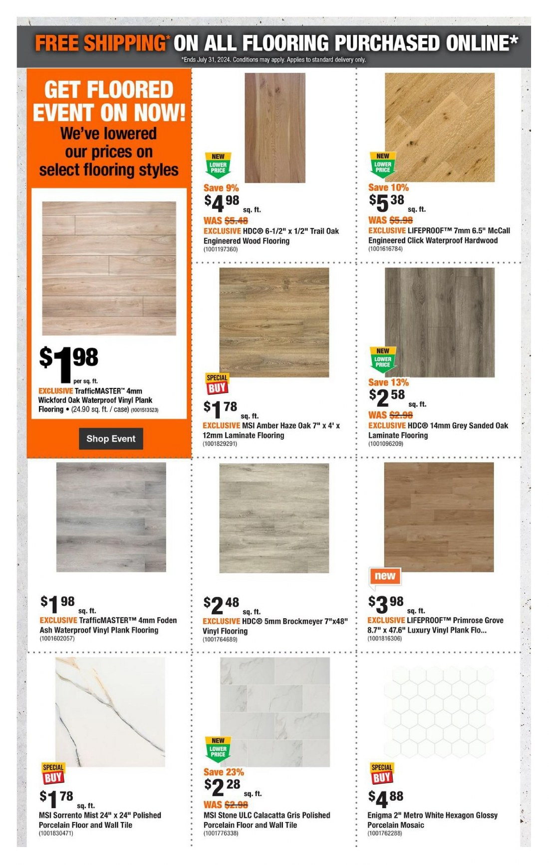 home depot flyer july 4 to 10 11