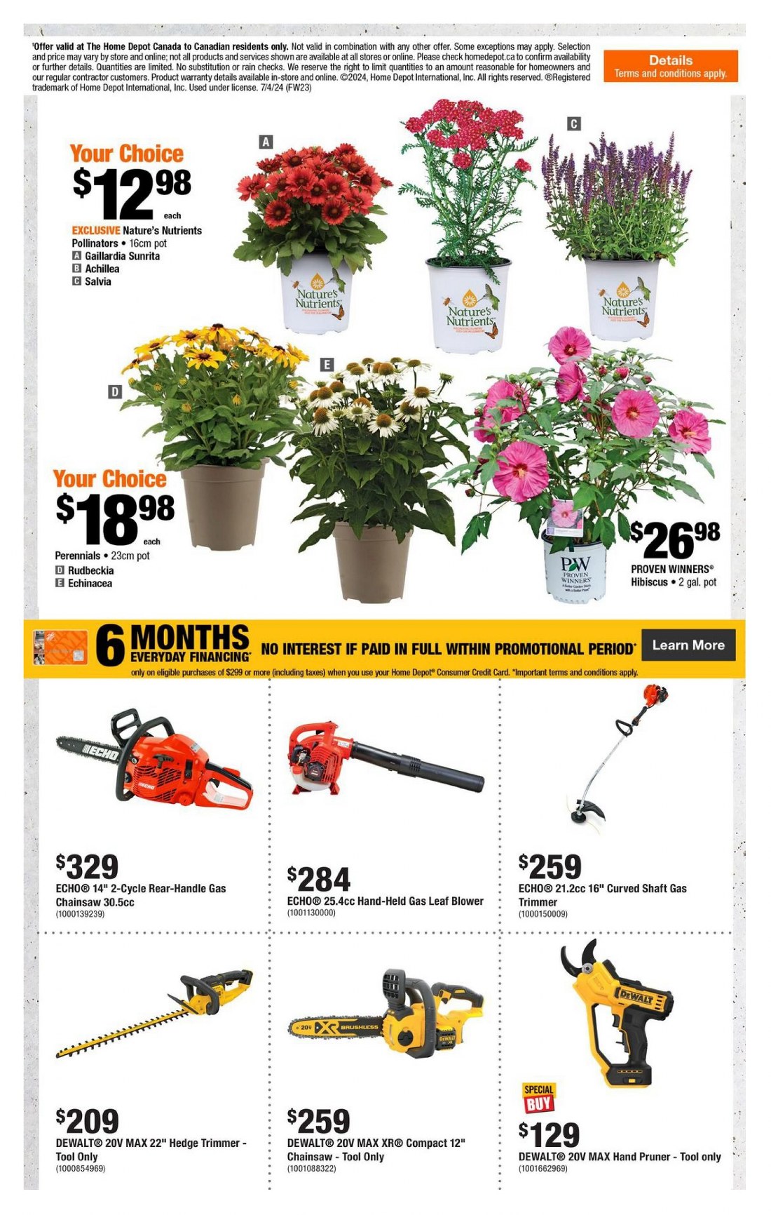 home depot flyer july 4 to 10 21