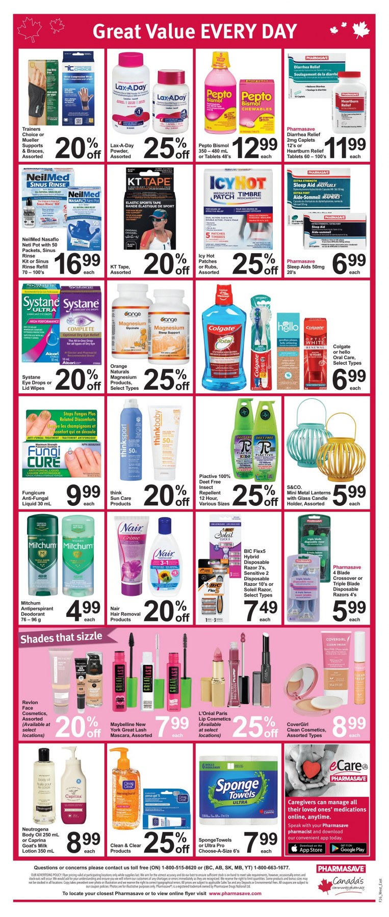 pharmasave on flyer june 28 to july 4 2