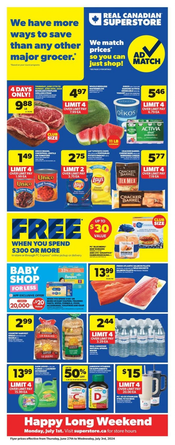 real canadian superstore west flyer june 27 to july 3 2