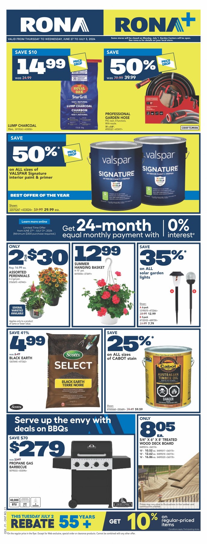 rona rona on flyer june 27 to july 3 1