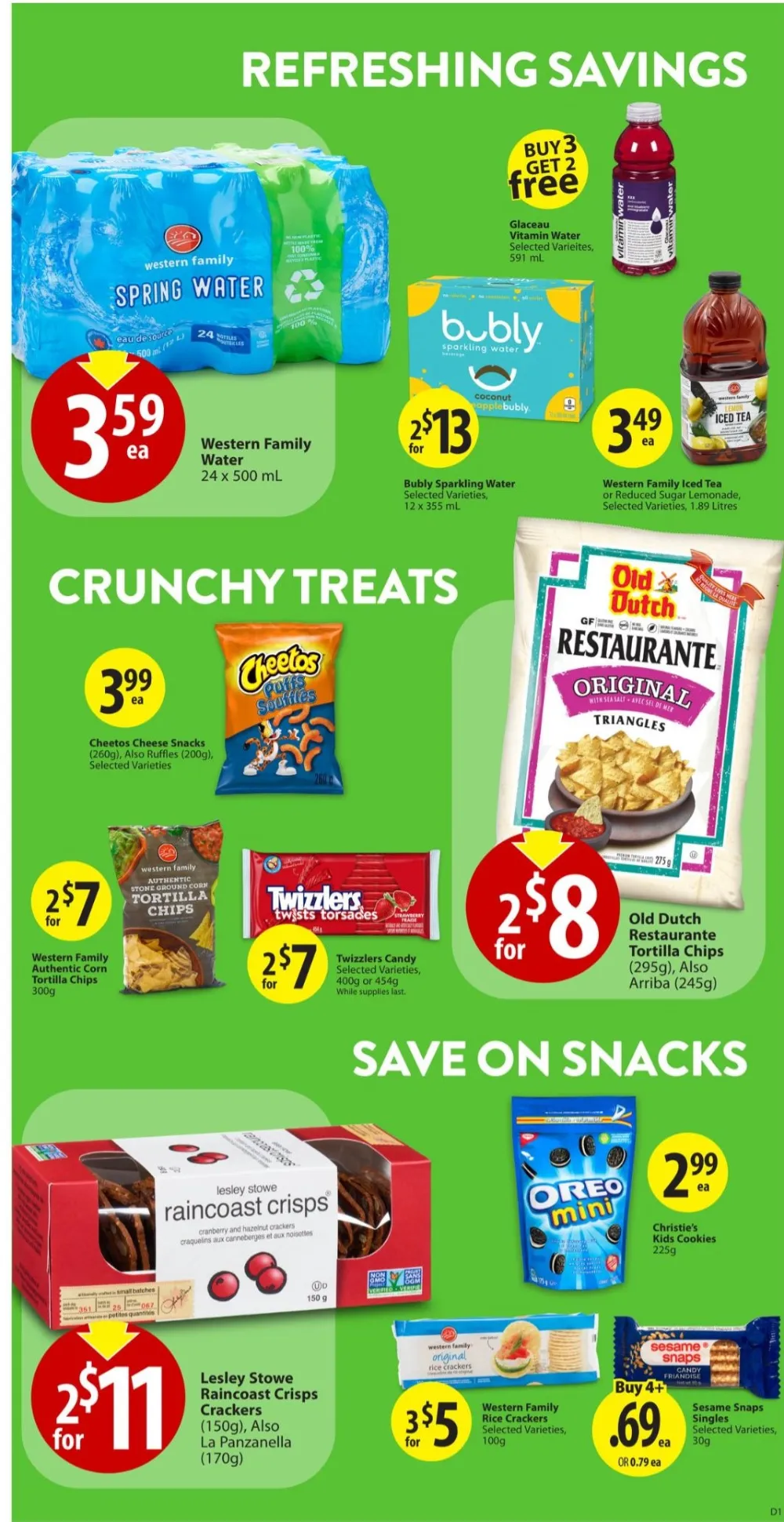 save on foods flyer july 4 15