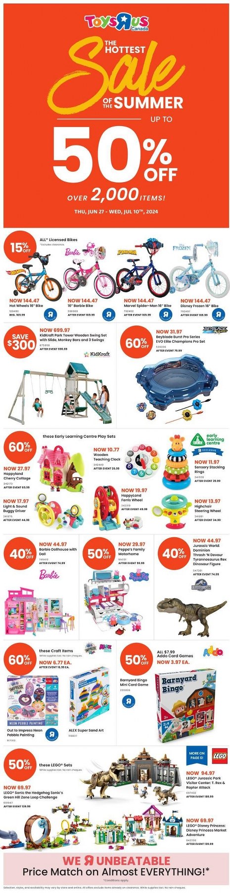 toys r us flyer june 27 to july 10 1