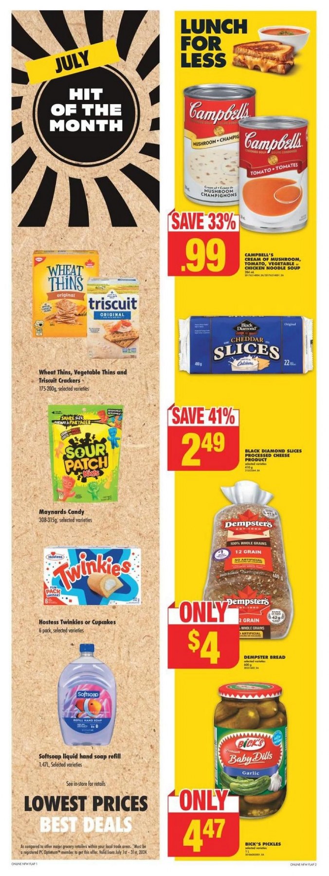 no frills west flyer july 4 to 10 1