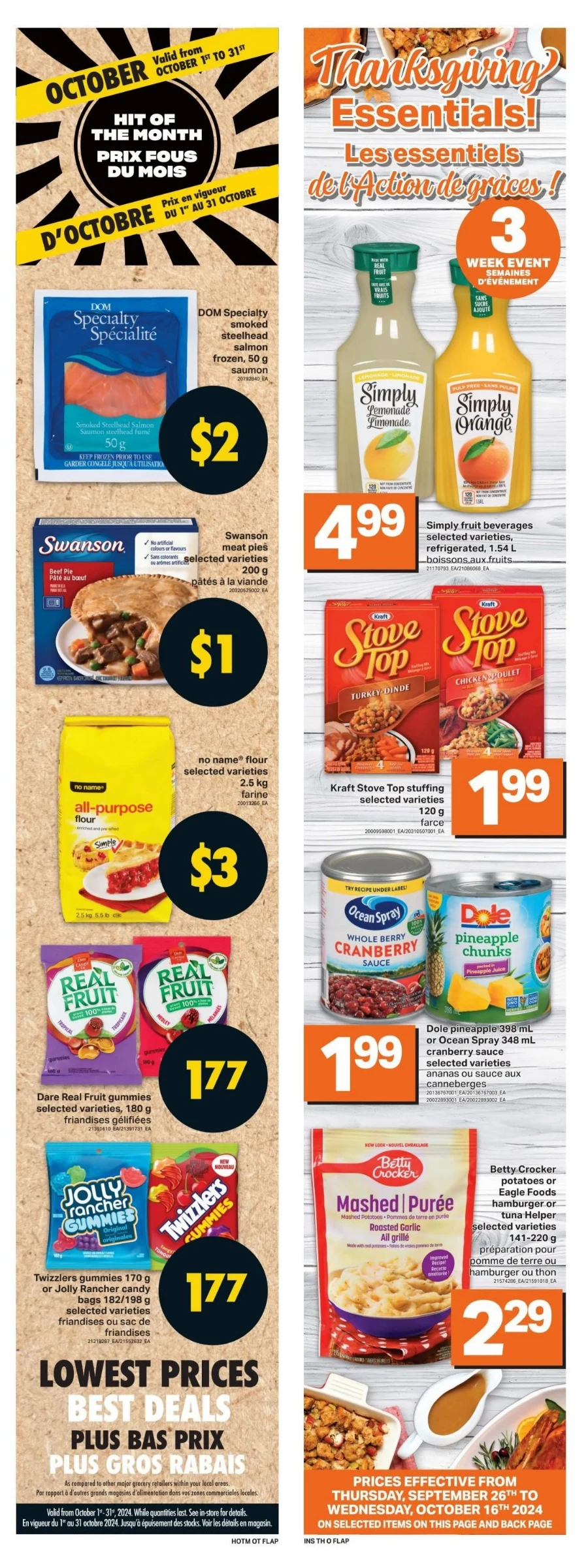 freshmart flyer september 26 to october 2 1