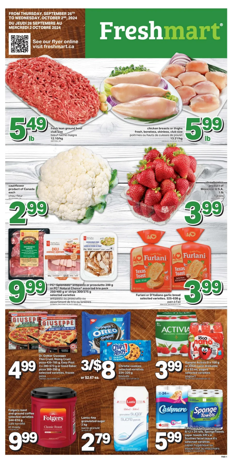 freshmart flyer september 26 to october 2 2