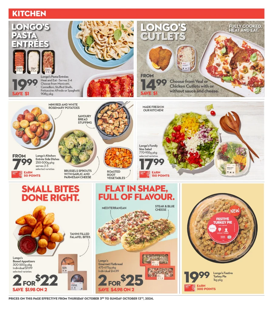 longos flyer october 3 to 9 10