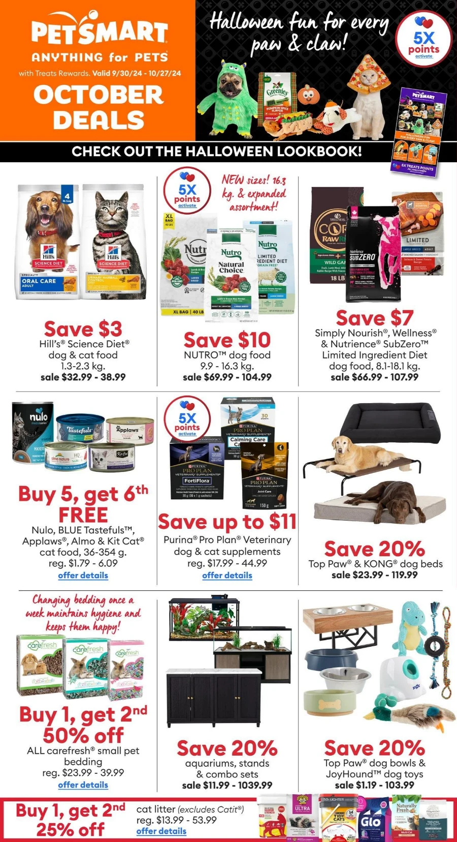 petsmart flyer september 30 to october 27 1