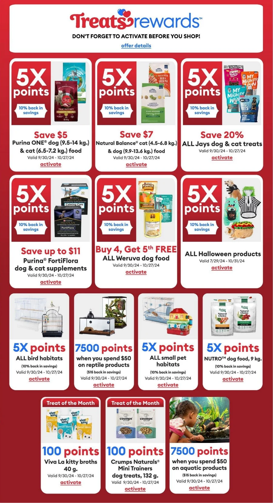 petsmart flyer september 30 to october 27 10