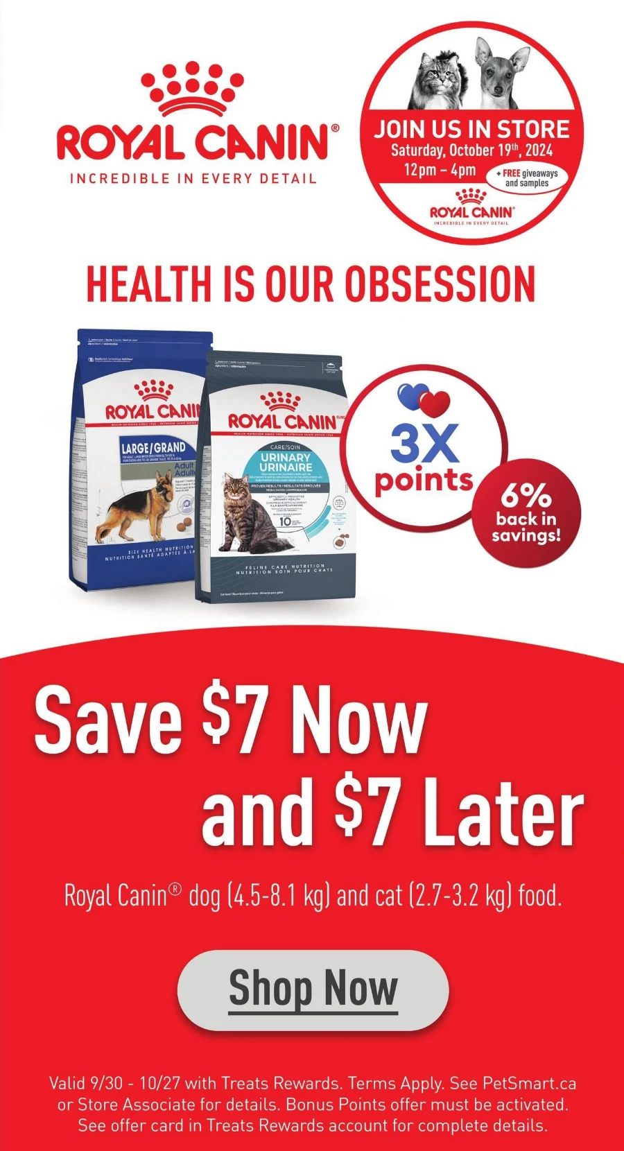 petsmart flyer september 30 to october 27 7