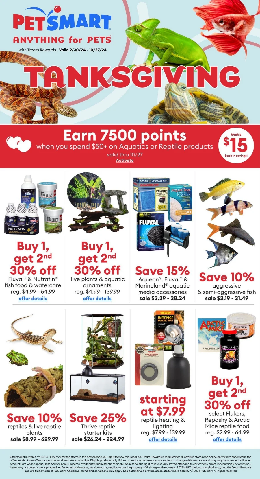 petsmart flyer september 30 to october 27