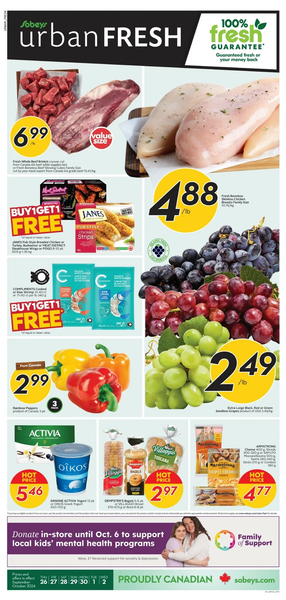 sobeys urban fresh flyer september 26 october 2 1