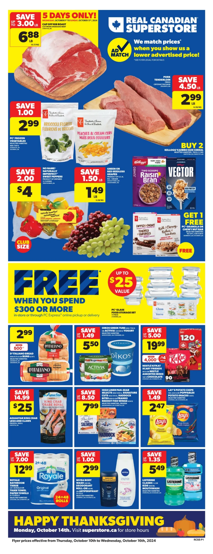 real canadian superstore on flyer october 10 16 3