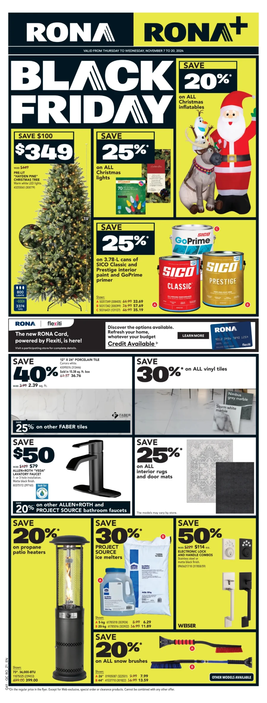 rona flyer november 7 20 1