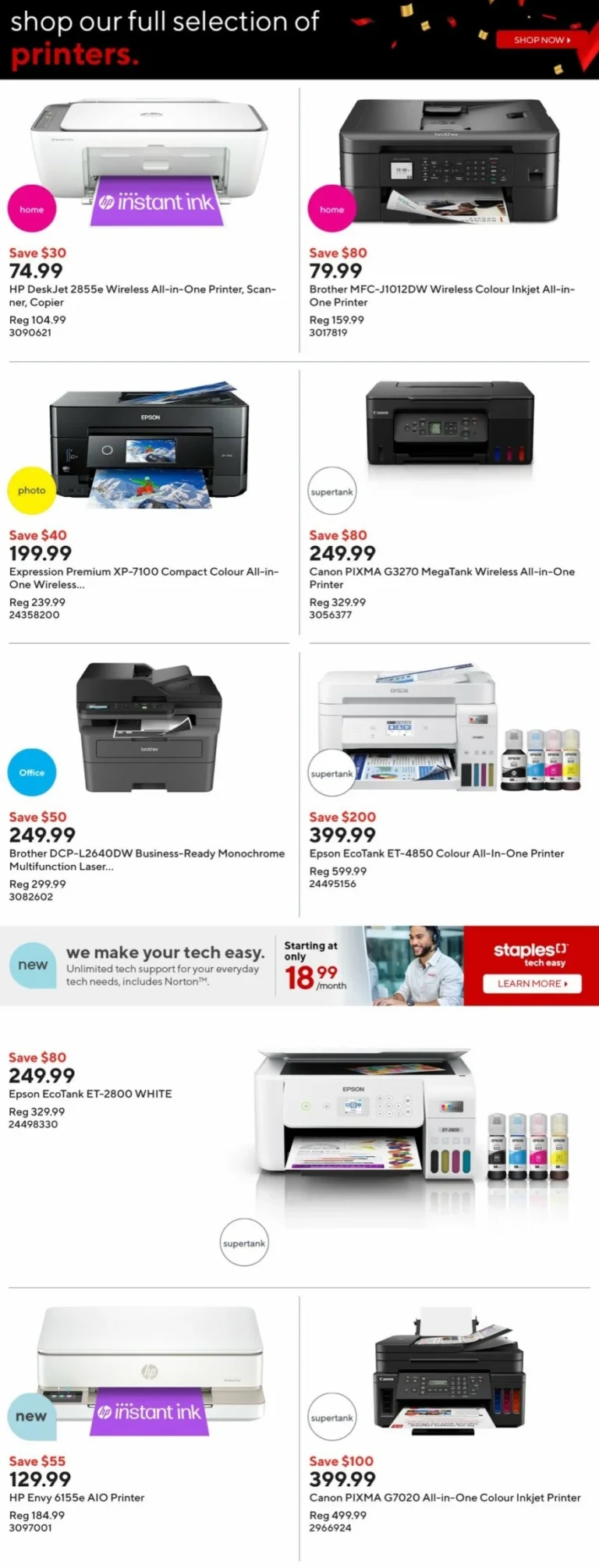 staples flyer october 30 november 5 17