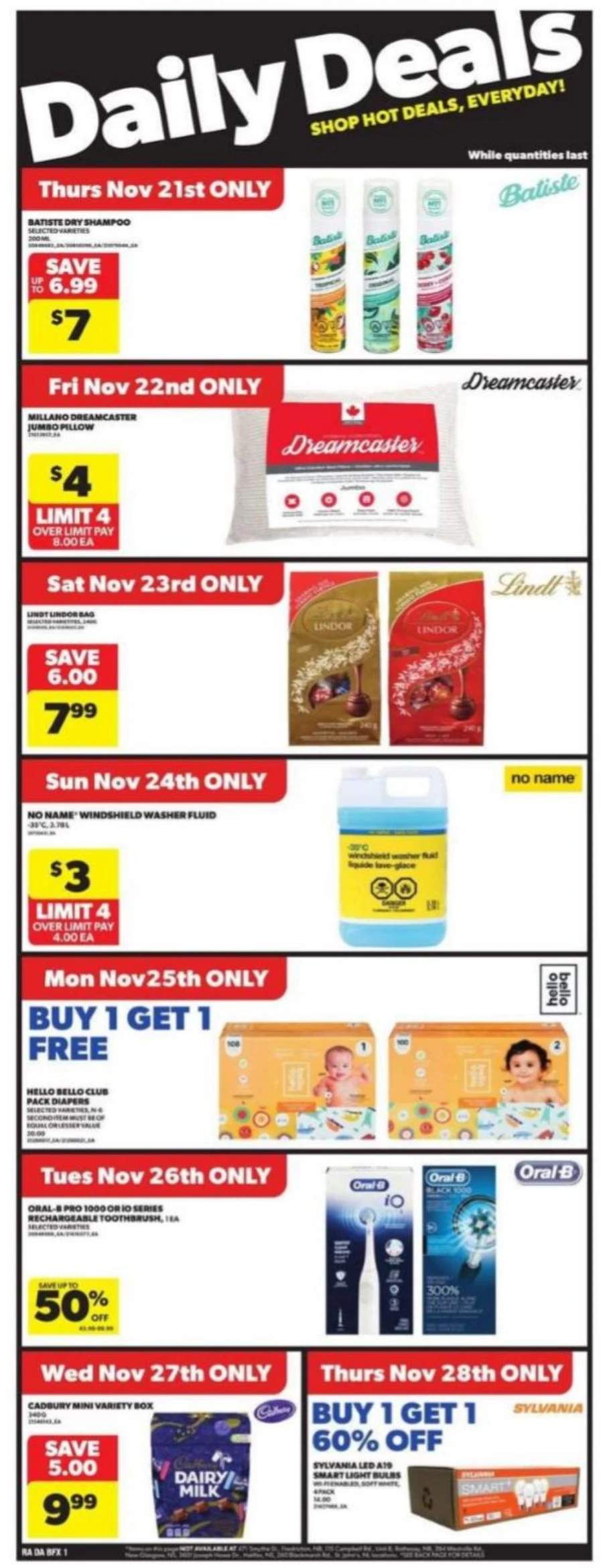 atlantic superstore flyer november 21 27 13