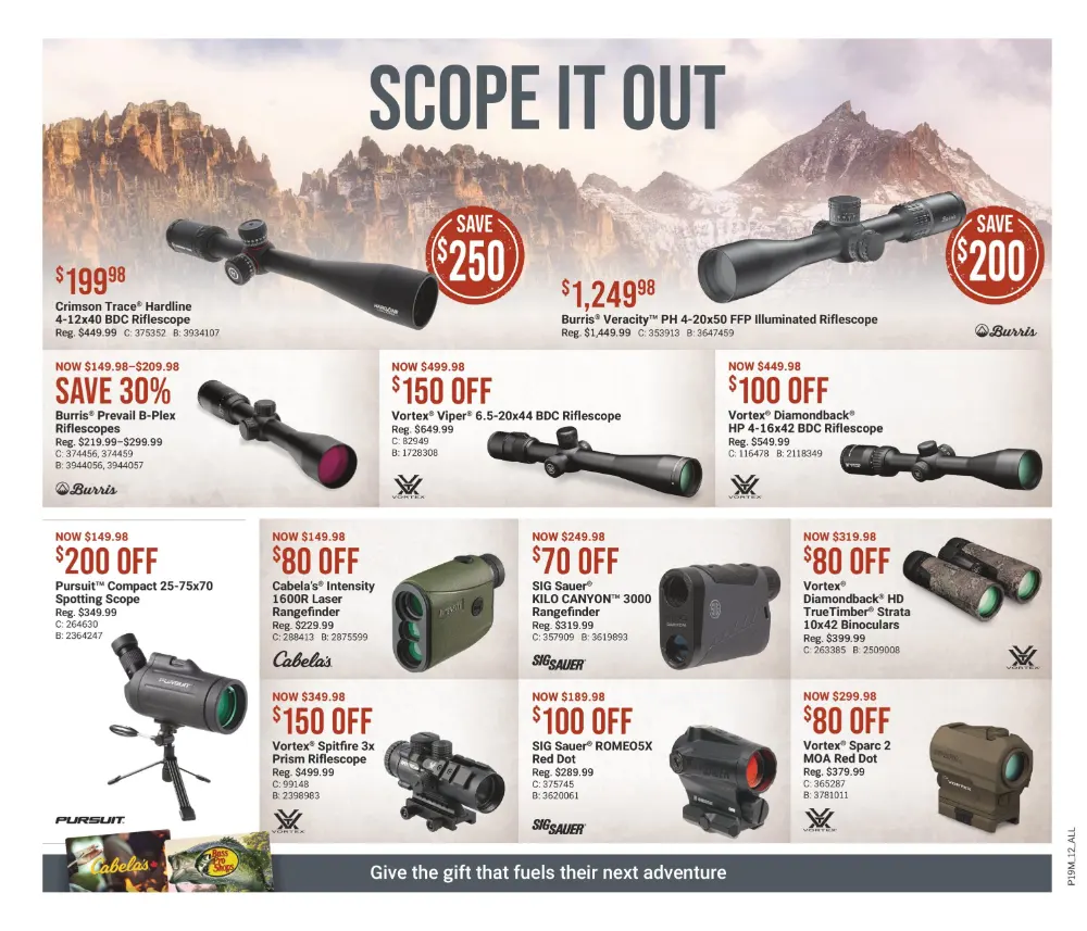 cabelas black friday flyer november 7 20 14