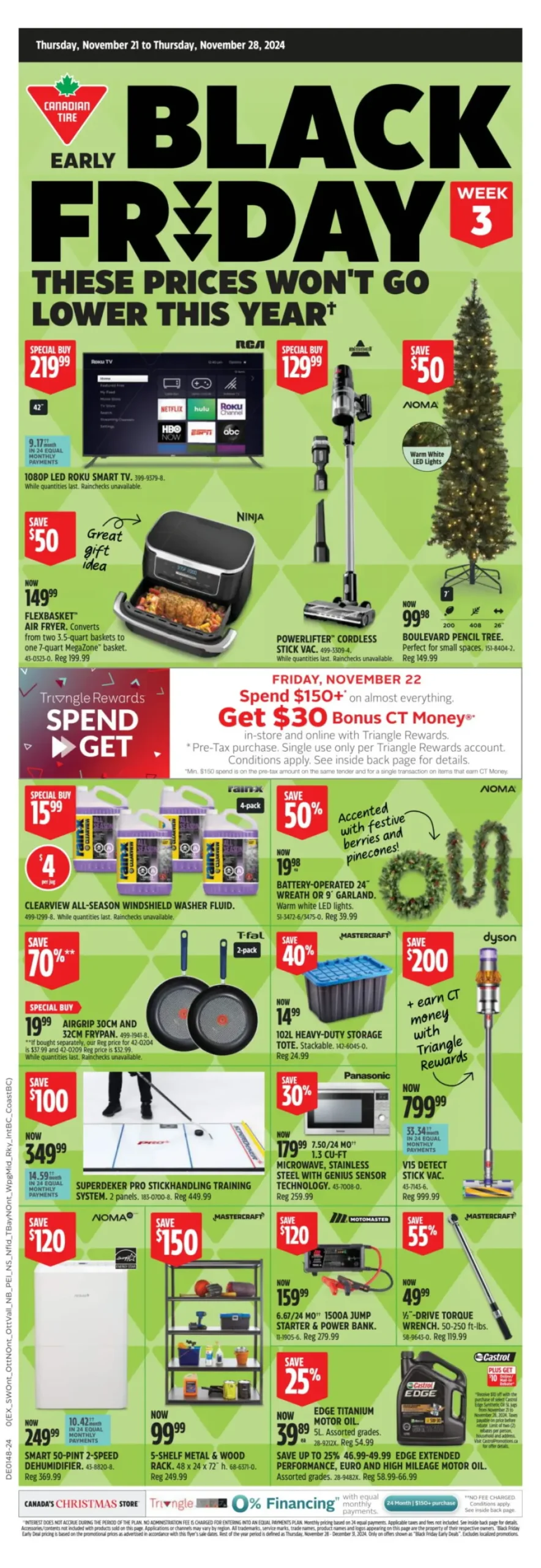 Canadian Tire Canada Black Friday Flyer 2024