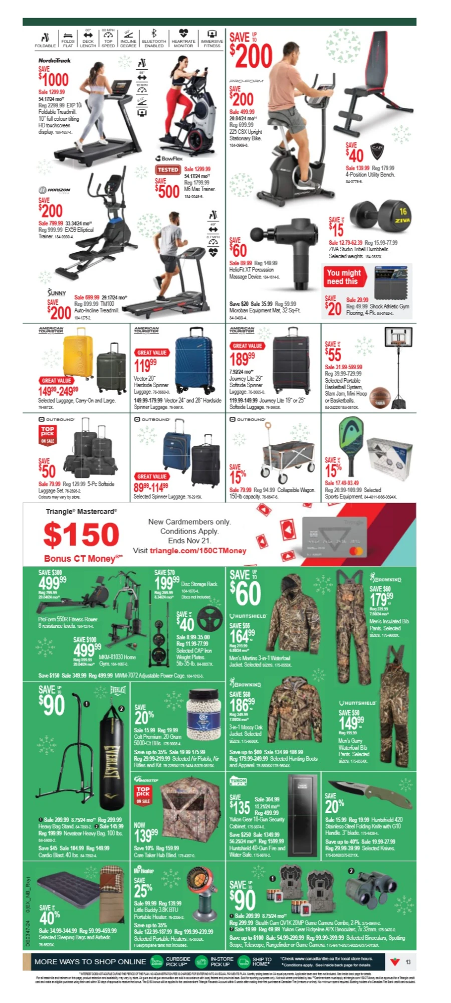 canadian tire christmas flyer november 14 20 13