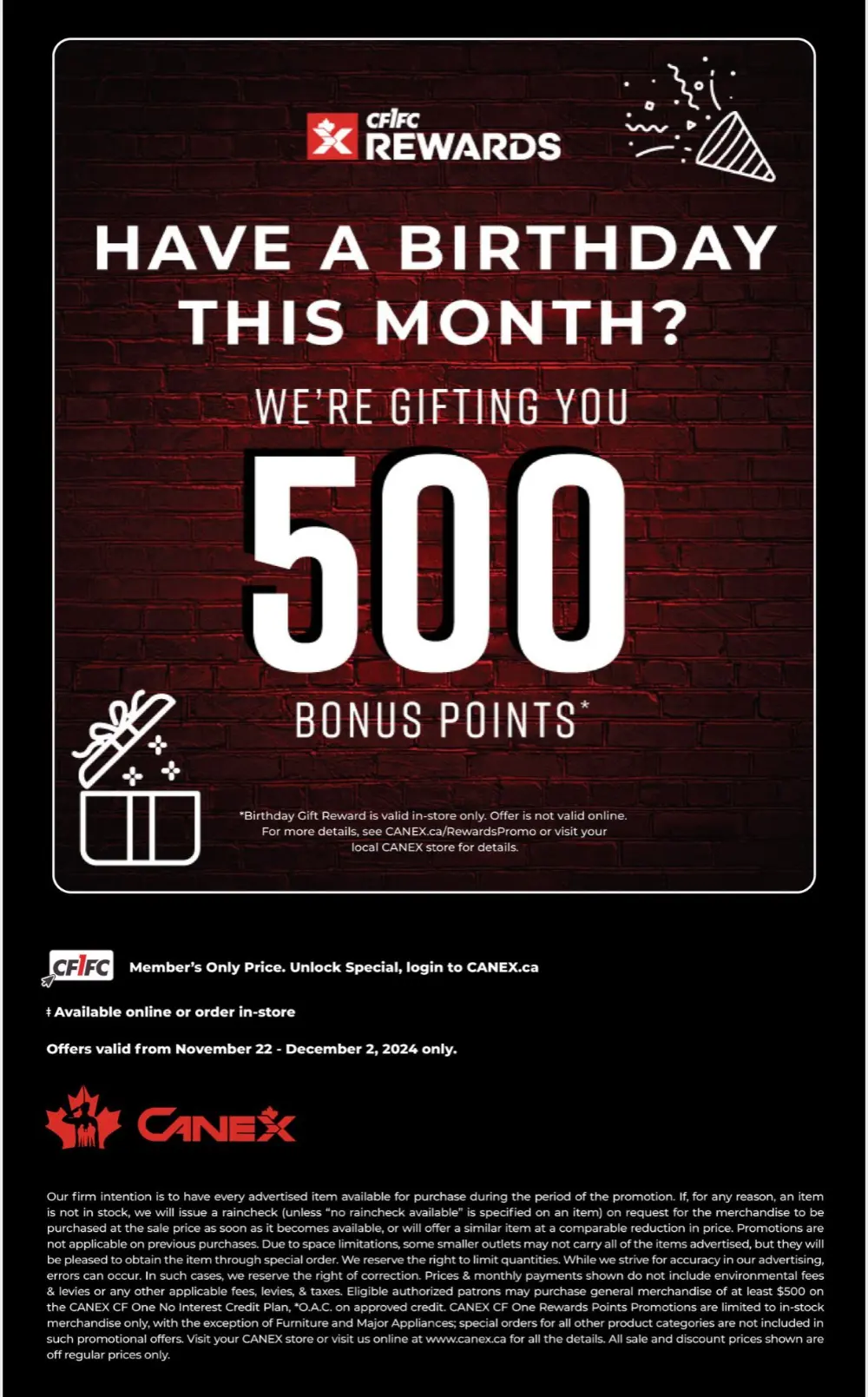 canex black friday flyer 36