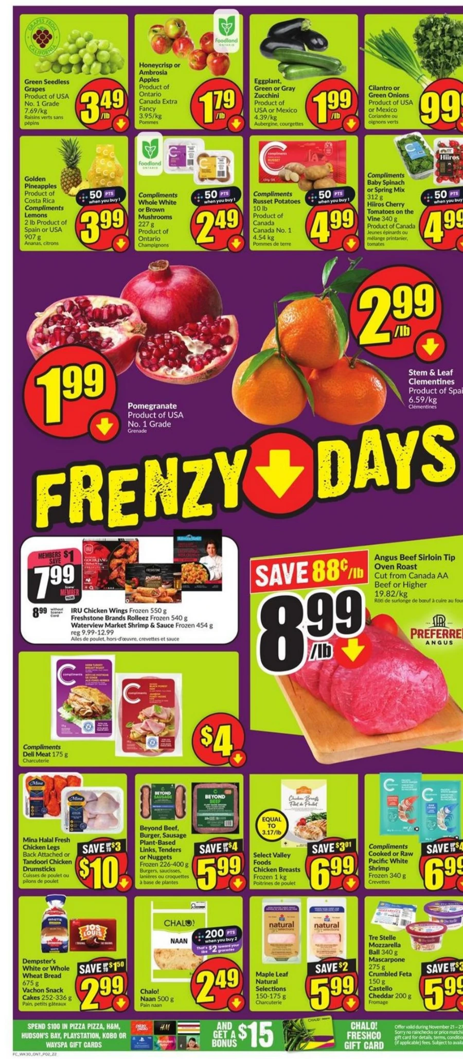 chalo freshco flyer november 21 27 2