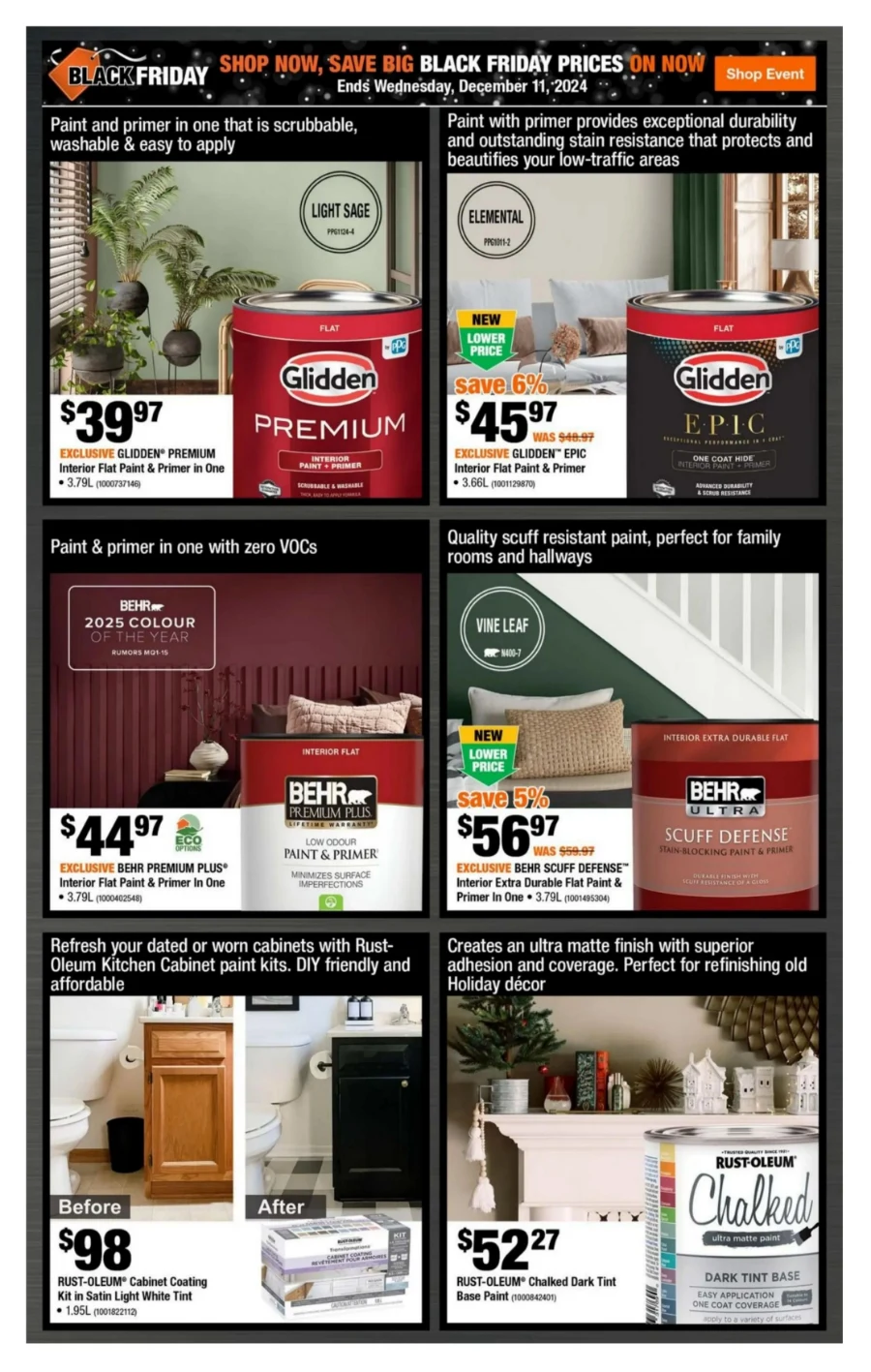 home depot flyer november 14 to 20 12