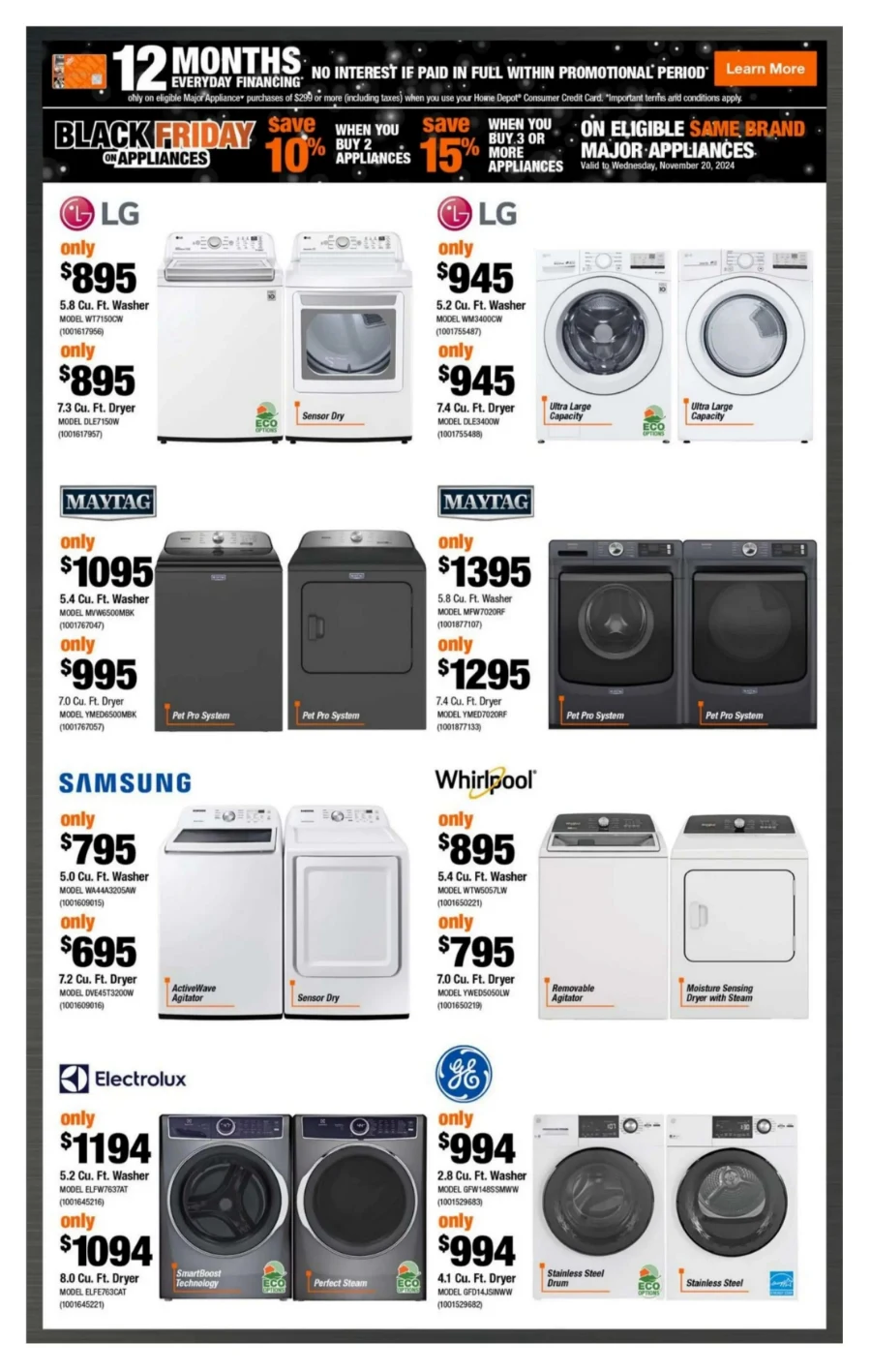 home depot flyer november 14 to 20 8