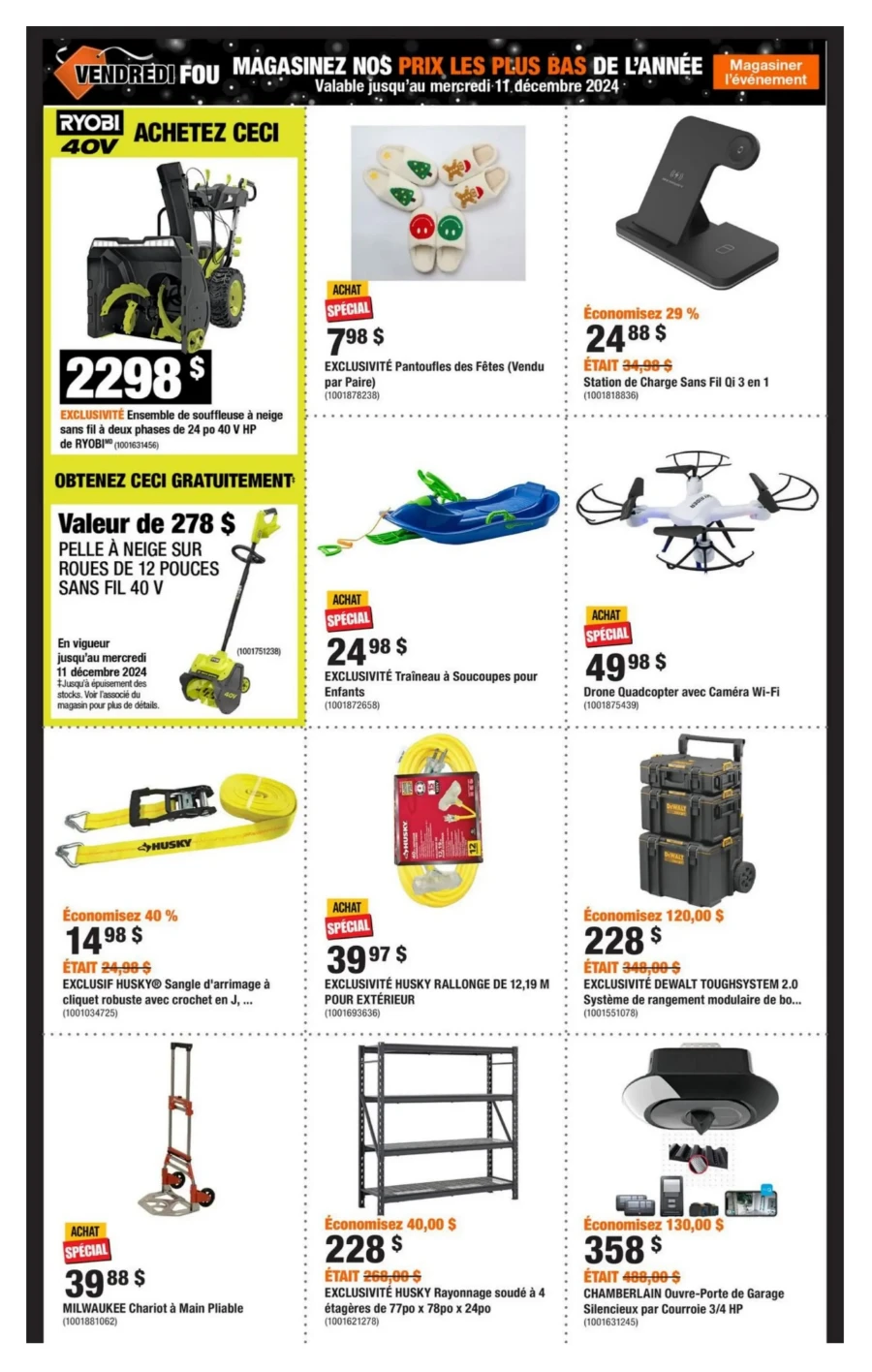 home depot flyer november 21 27 3