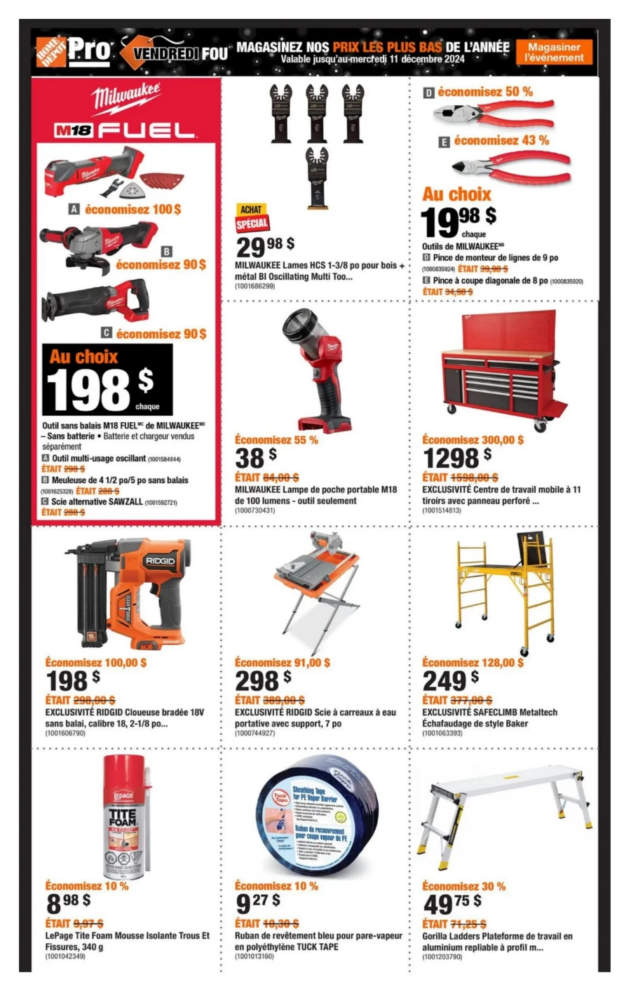 home depot flyer november 21 27 8