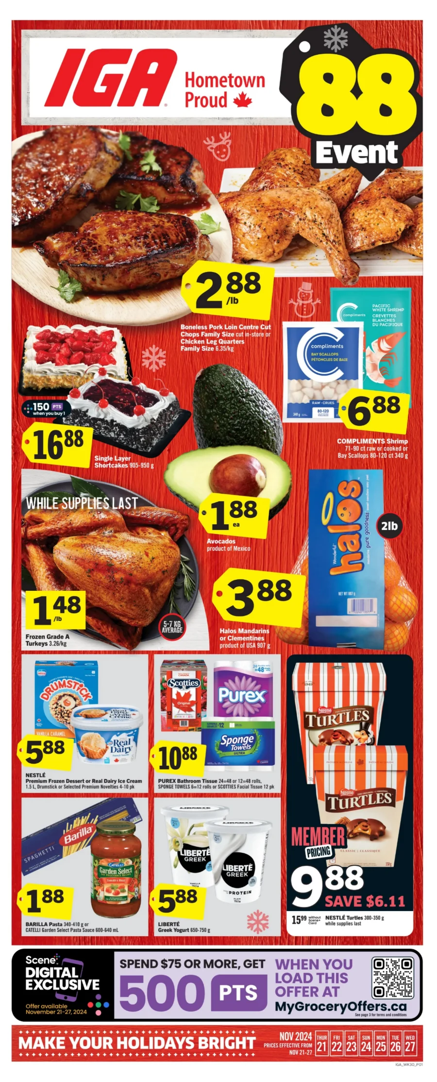 iga flyer november 21 27 1