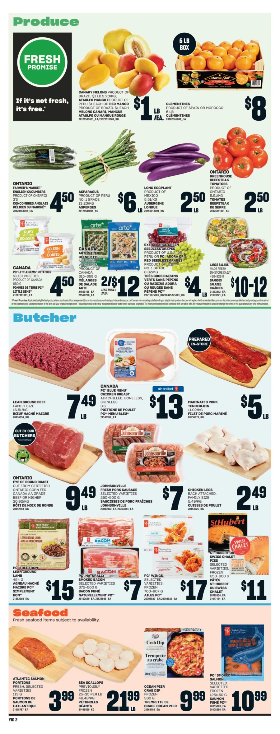 independent grocer flyer november 28 5