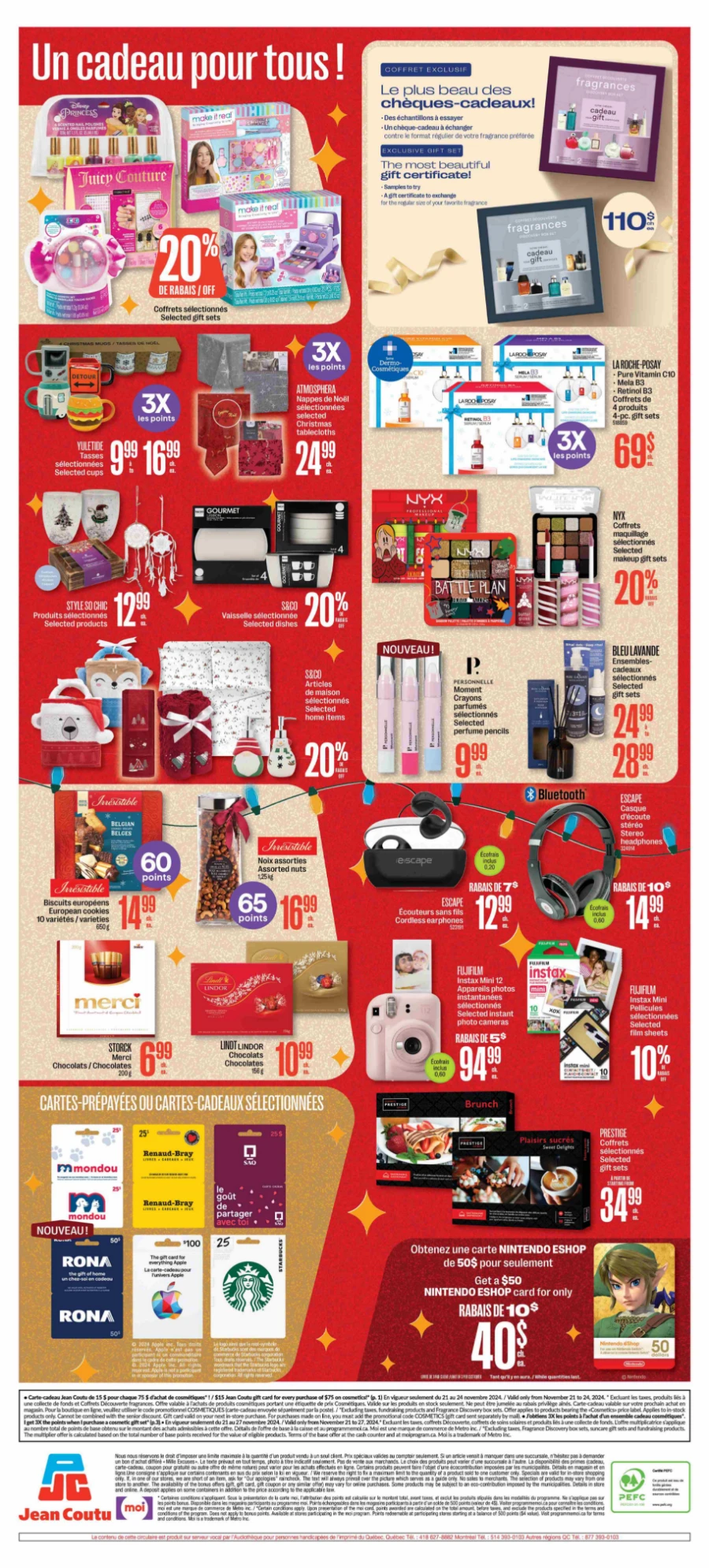 jean coutu christmas flyer 2