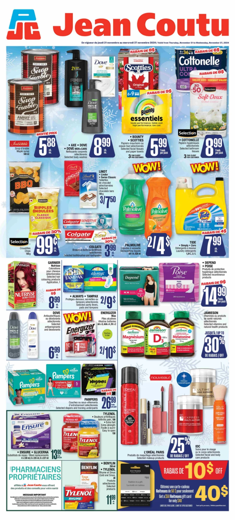 jean coutu flyer november 21 27 2