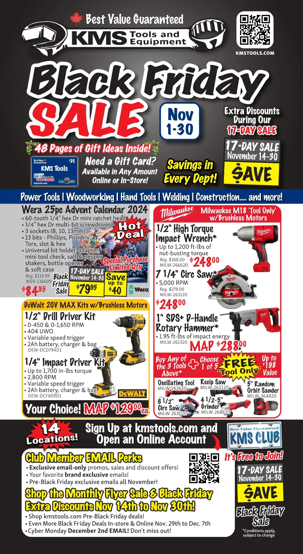 KMS tools Black Friday 2024