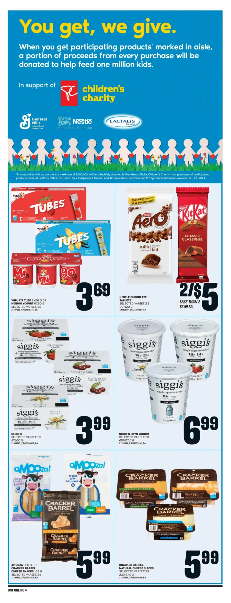 loblaws flyer november 14 to 20 12