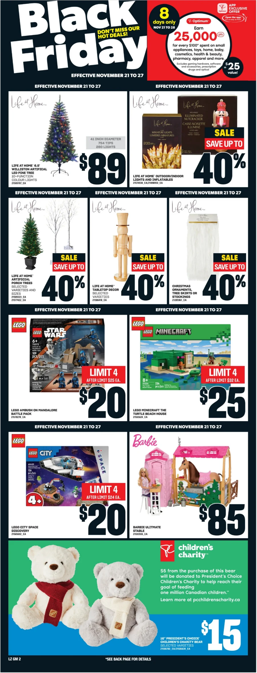 loblaws flyer november 21 27 10