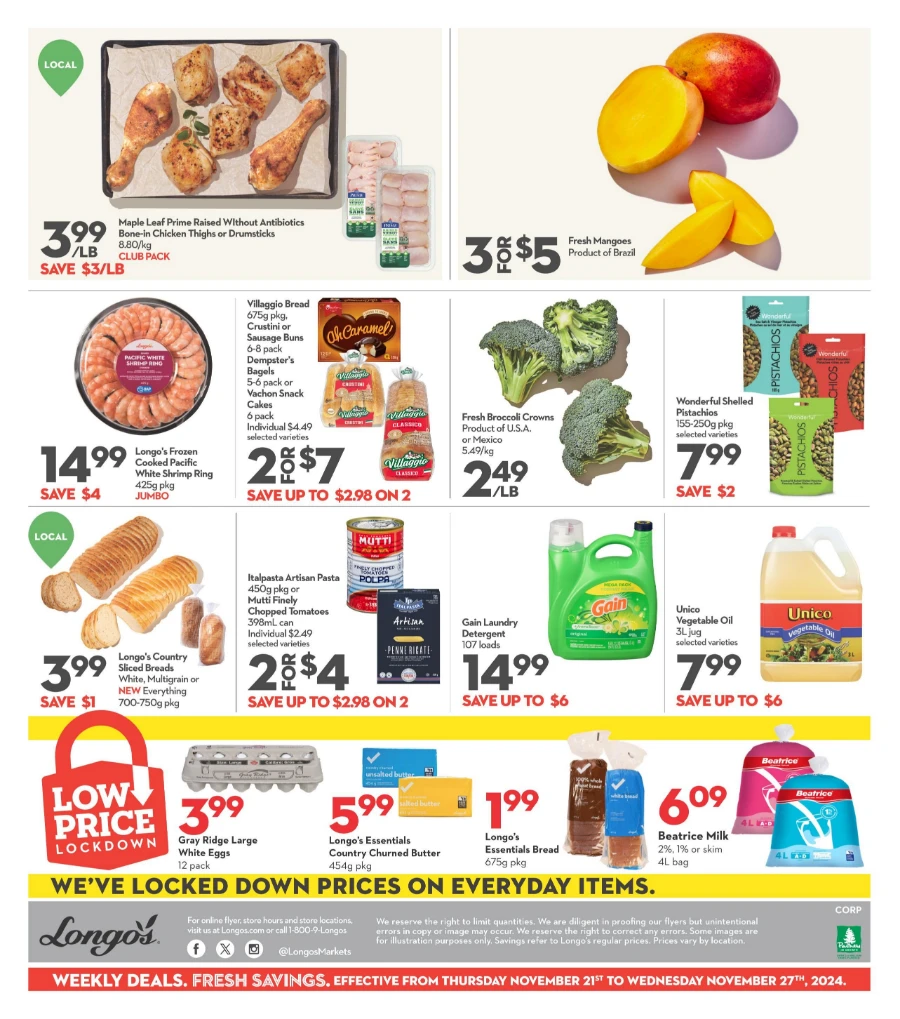 longos flyer november 21 to 27 2