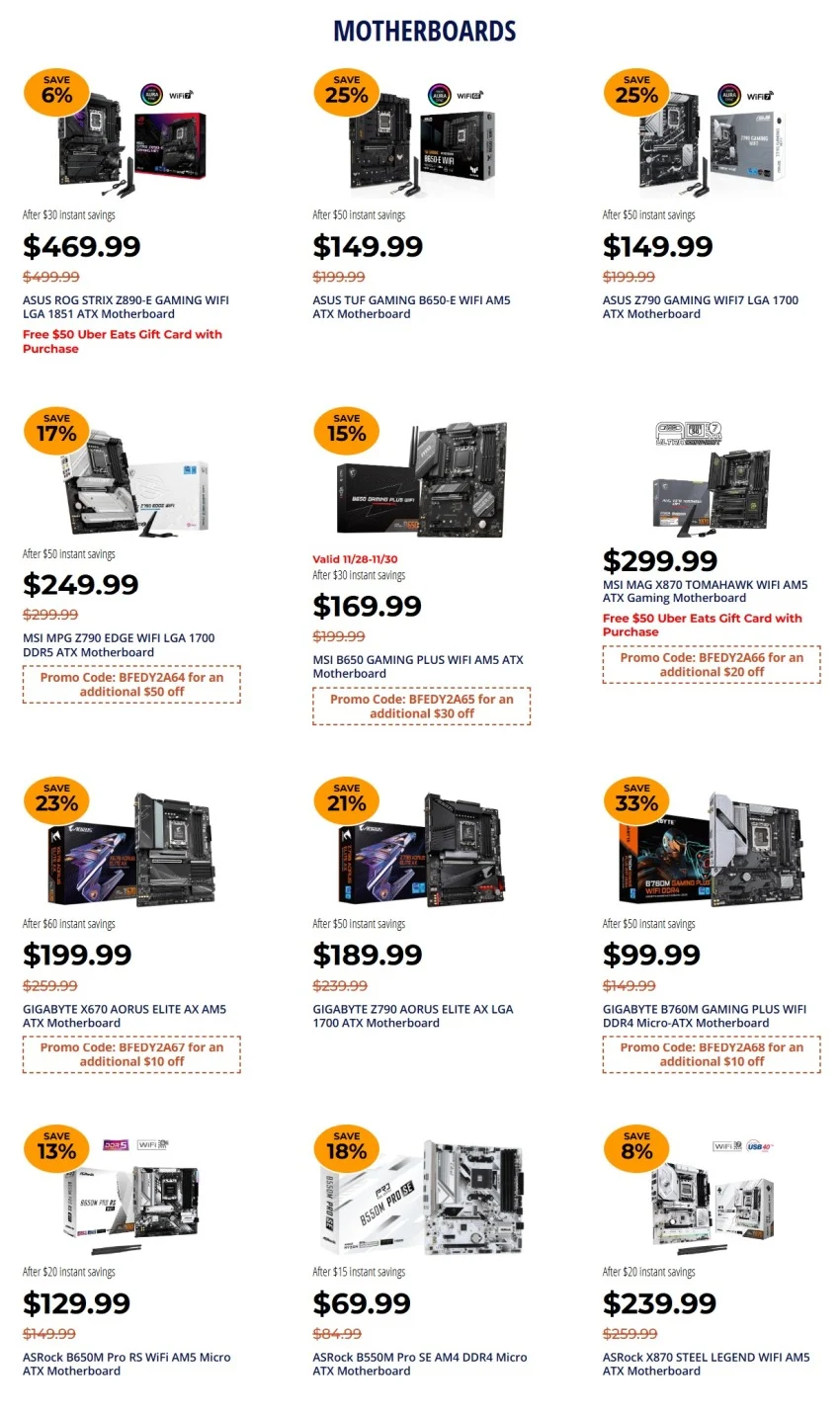 newegg black friday flyer 21 30 11