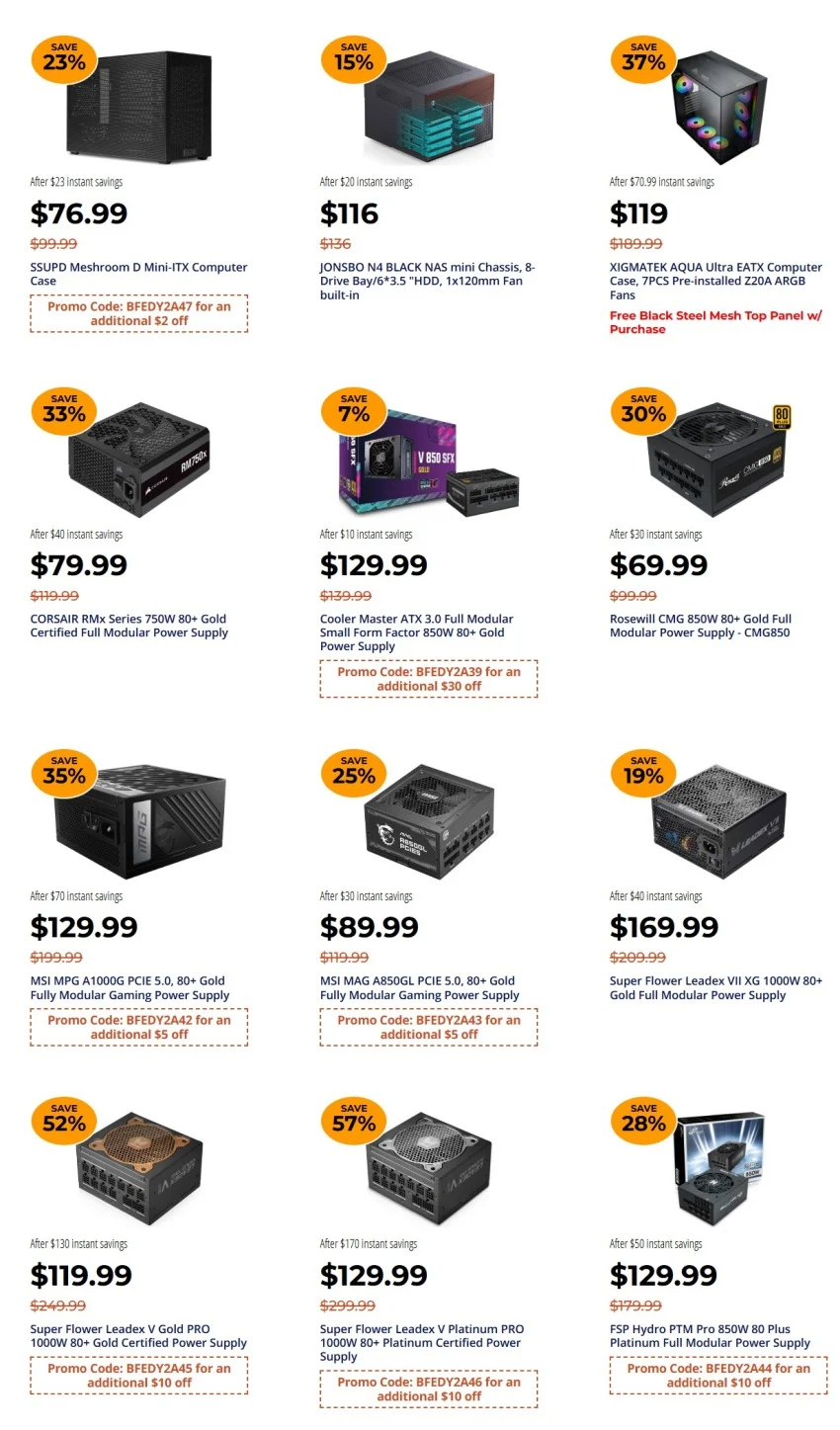 newegg black friday flyer 21 30 14