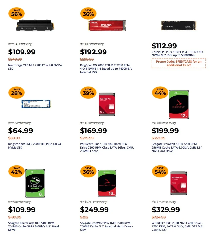 newegg black friday flyer 21 30 17