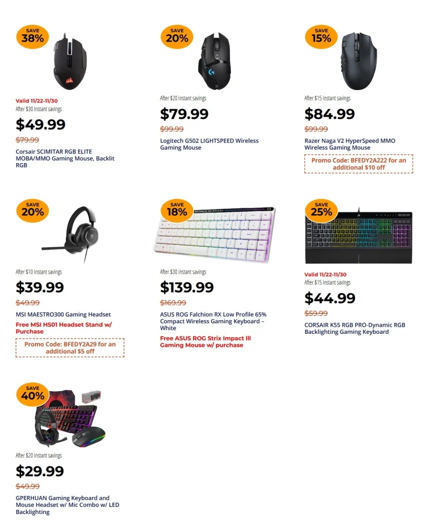 newegg black friday flyer 21 30 20