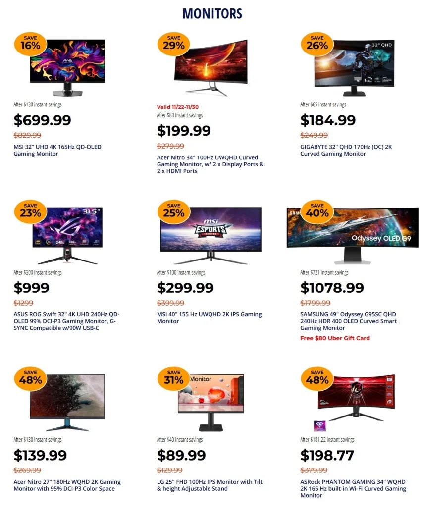 newegg black friday flyer 21 30 6