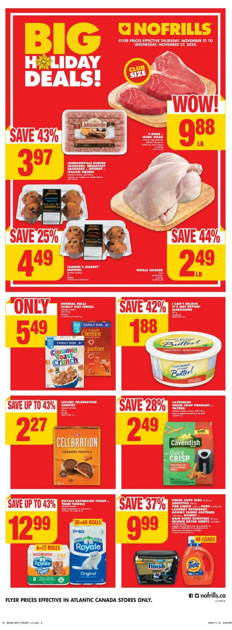 no frills flyer atlantic november 21 27 4