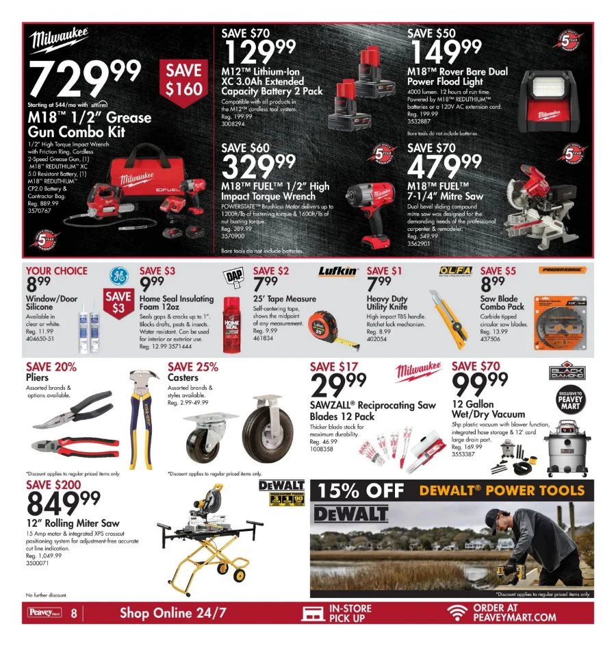 peavey mart flyer november 22 28 12