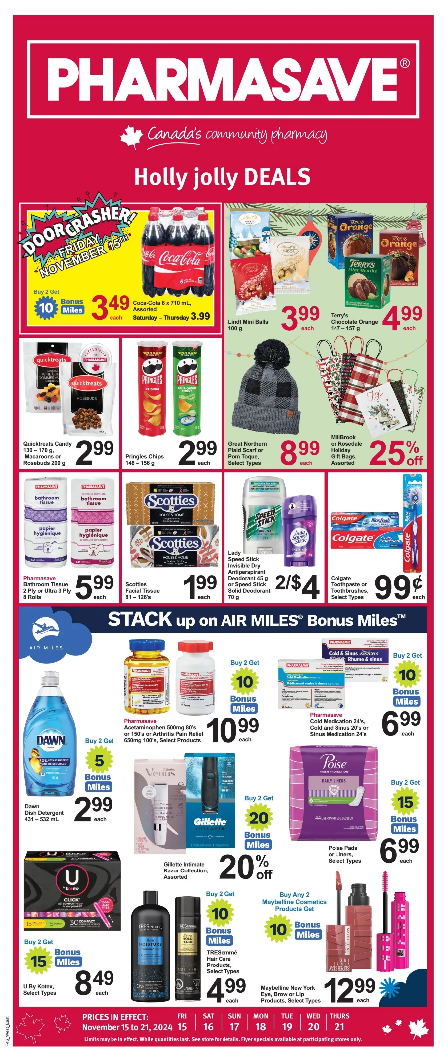 pharmasave flyer november 15 to 21 1