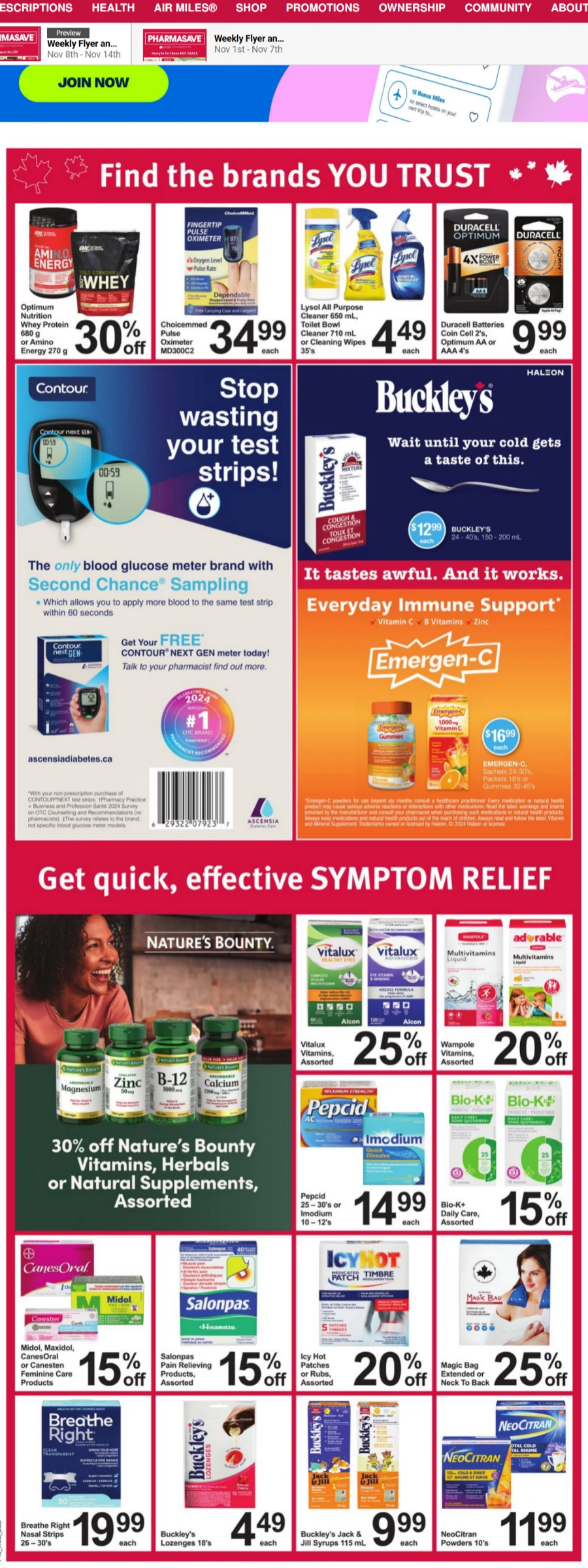 pharmasave flyer november 8 14 3